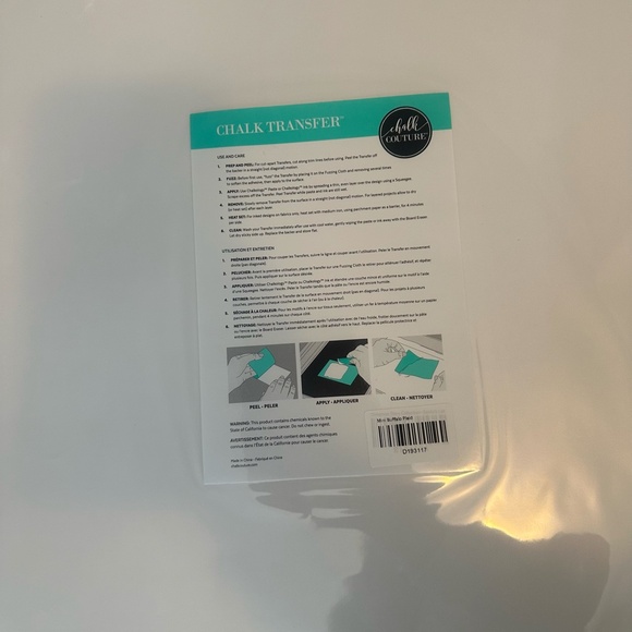 Chalk Couture Mini Buffalo Plaid Stencil - Picture 2 of 2